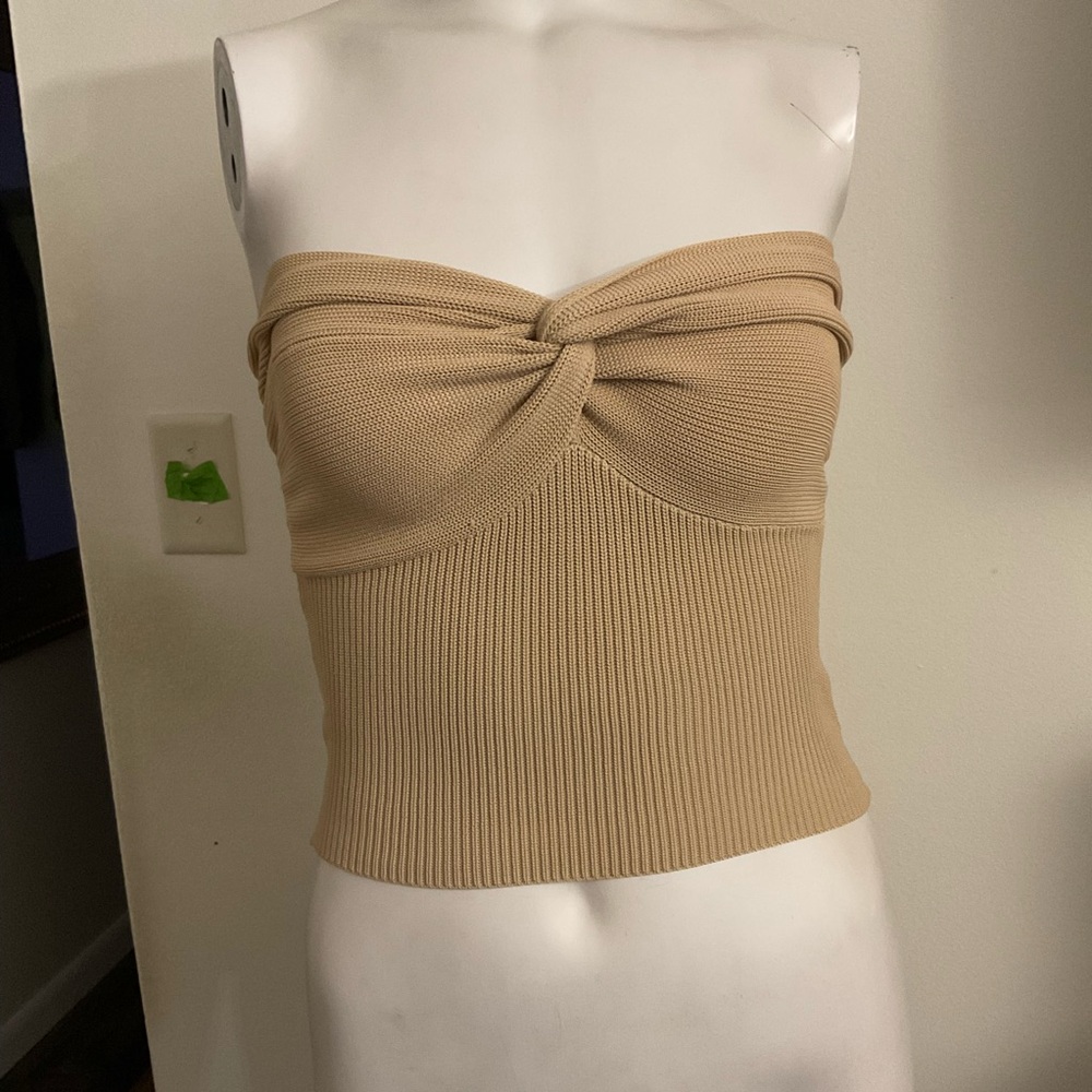 DISSH Strapless Twisted Top 2